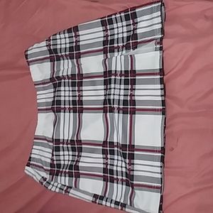 Plaid Skirt